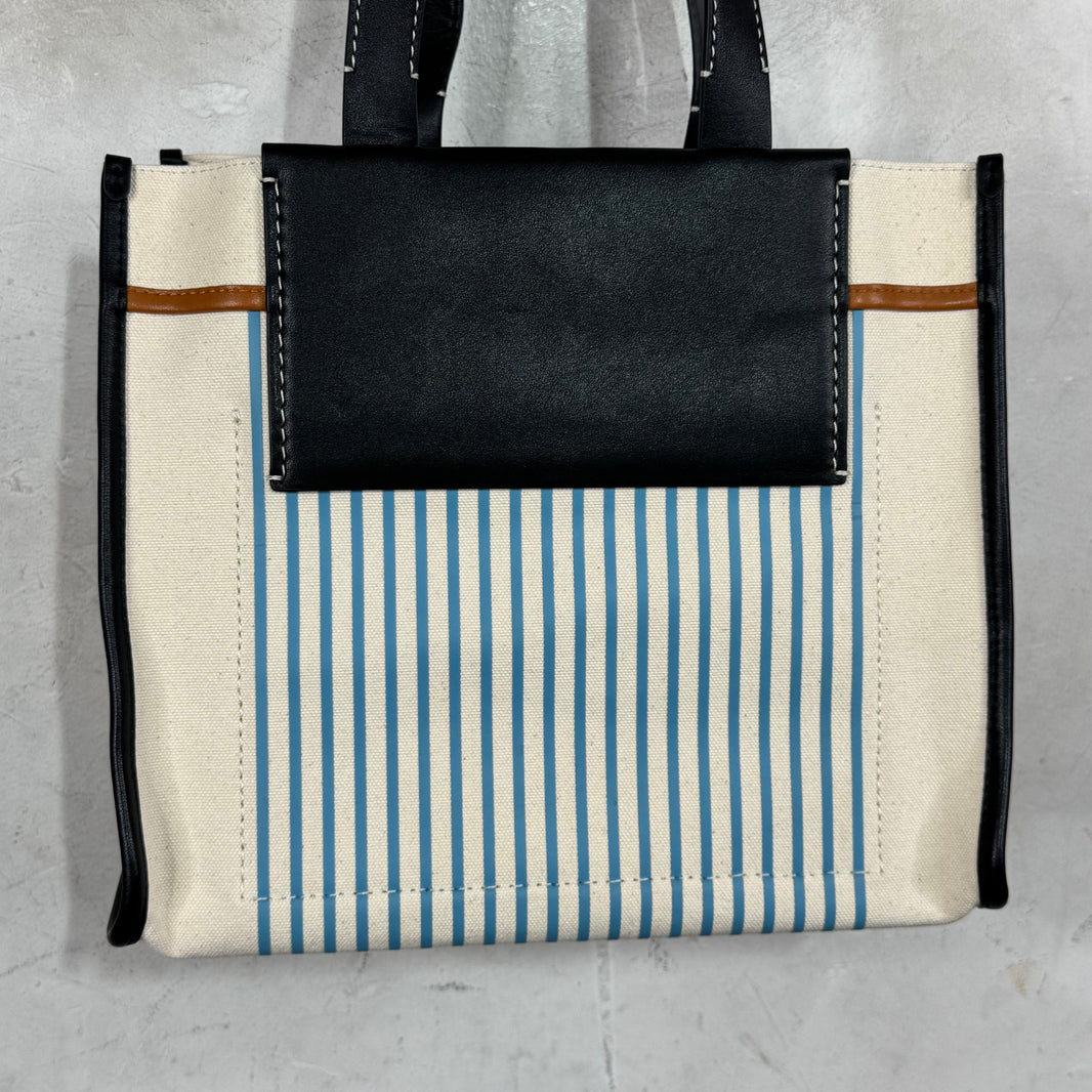 Proenza Striped Tote Bag