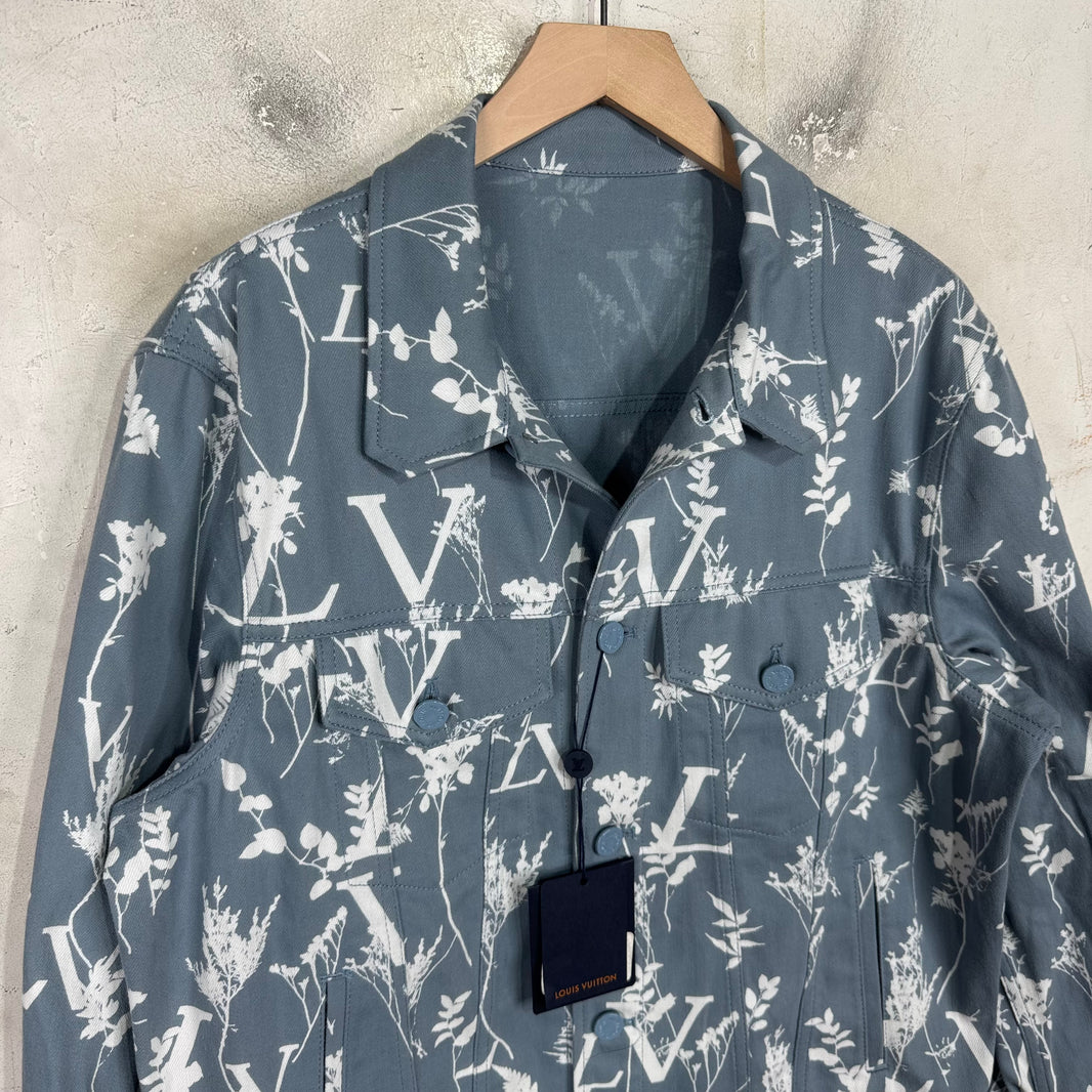 Louis Vuitton Floral Monogram Trucker Jacket
