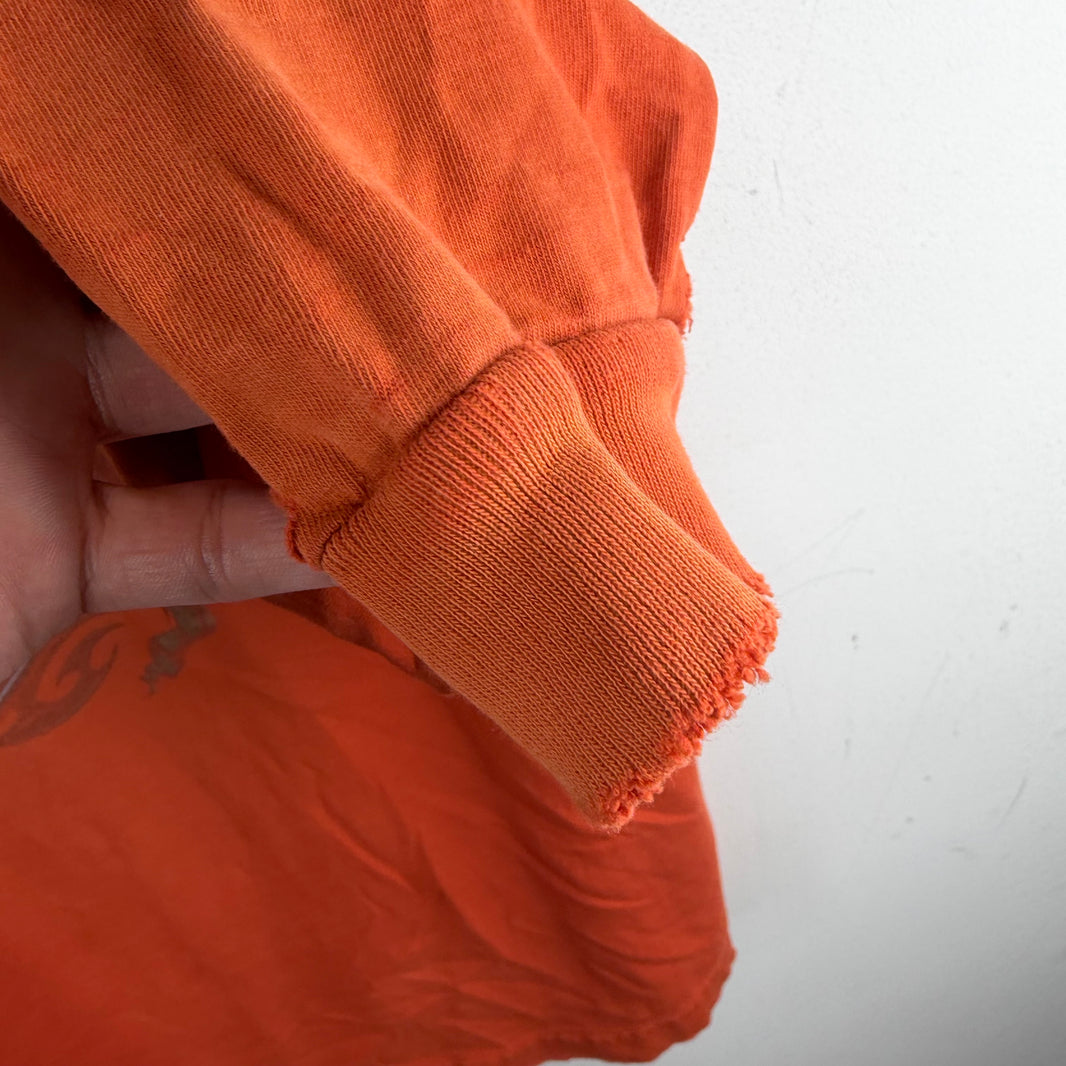 Vintage Smoked Harley Orange L/S T-Shirt