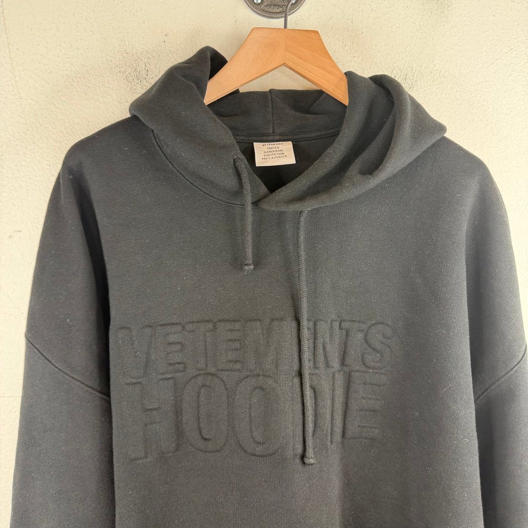 Vetements Puff Logo Hoodie