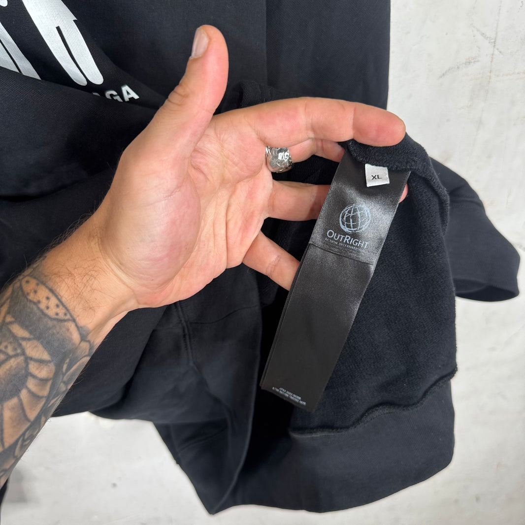 Balenciaga Pride Oversized Hoodie