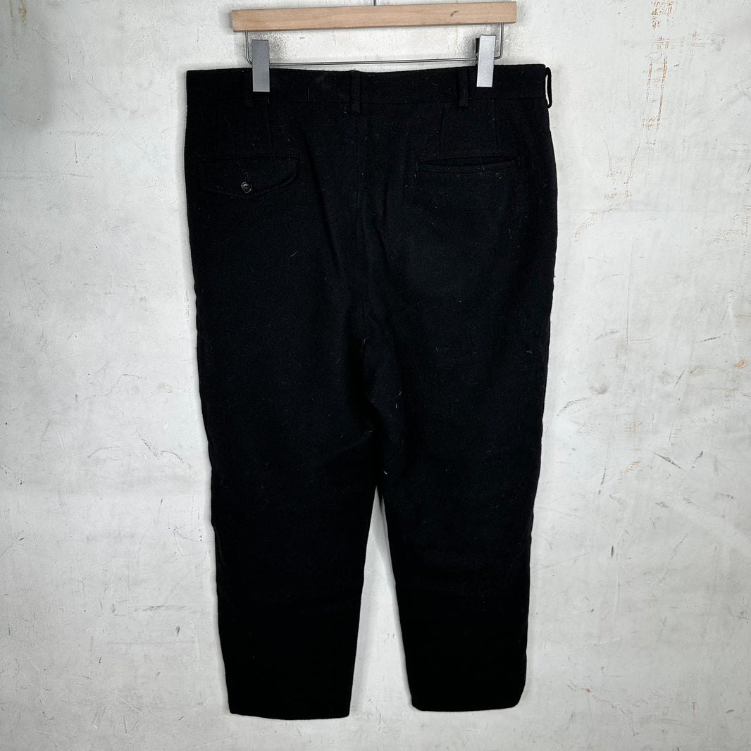 CDG Homme Wool Wide Trousers