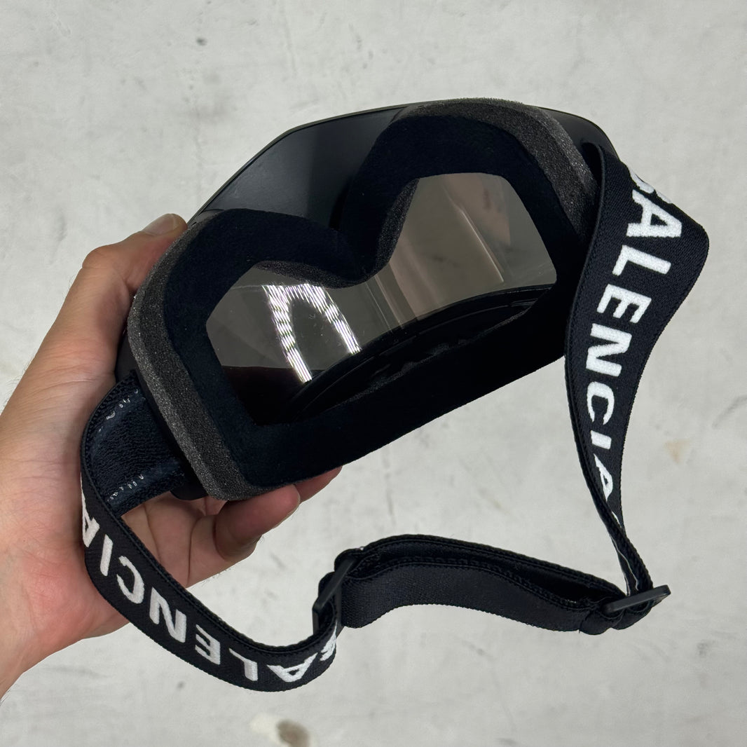 Balenciaga Skiwear Reflective Goggles