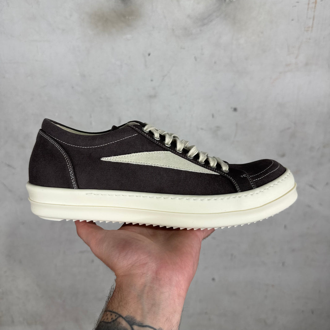 DRKSHDW Brown Canvas Vans