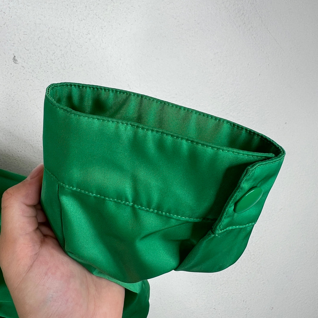 Prada Green Nylon Coach's Jacket