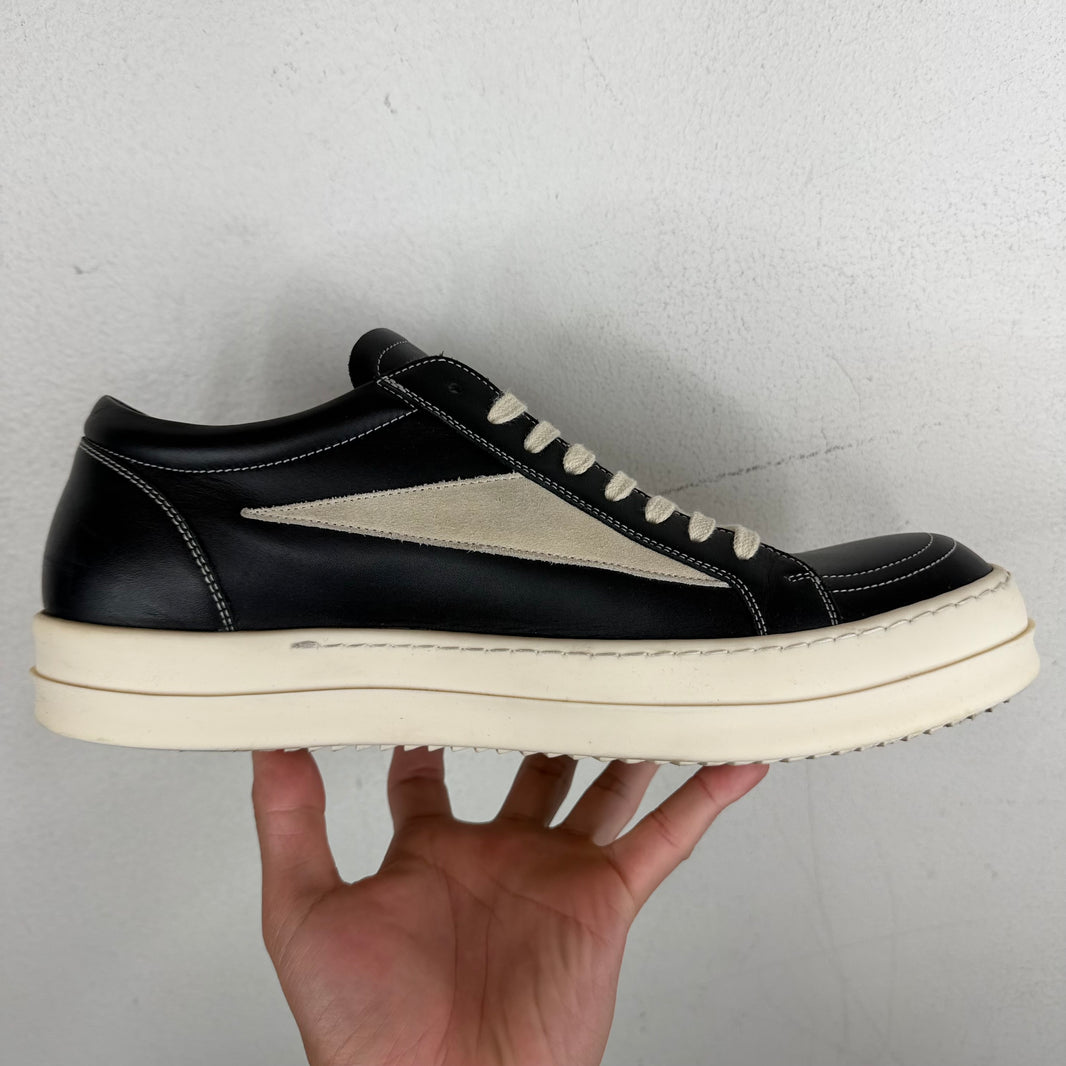 Rick Owens Leather Vintage Sneakers