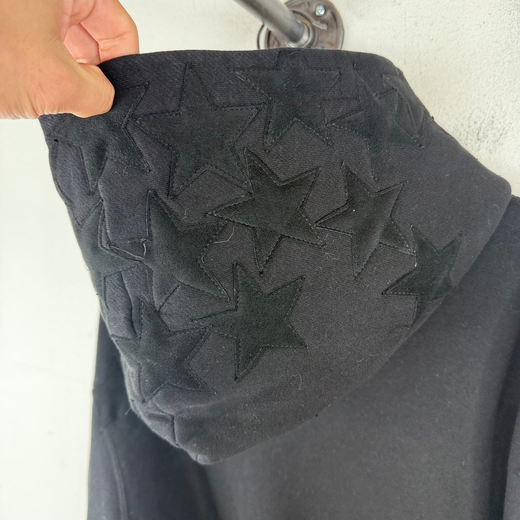 Amiri Sample Suede Star Patch Hoodie