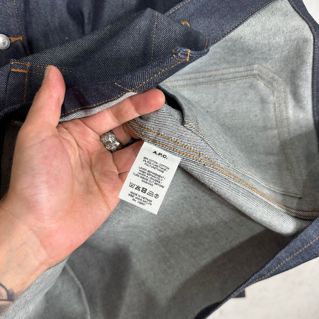 APC Raw Denim Chore Coat