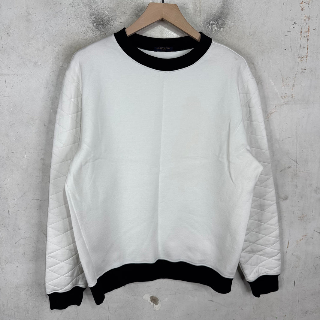 Louis Vuitton Quilted Sleeved Uniforme Crewneck
