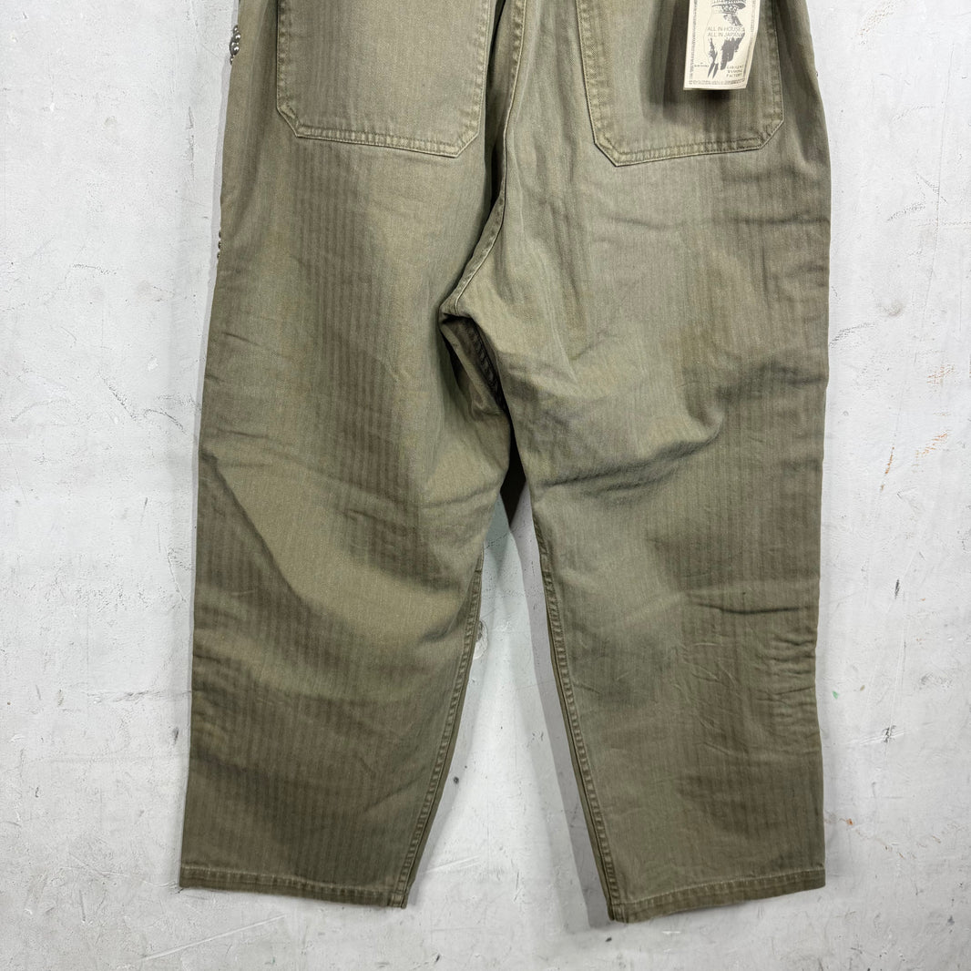 Kapital Rhinestone Herringbone Pants