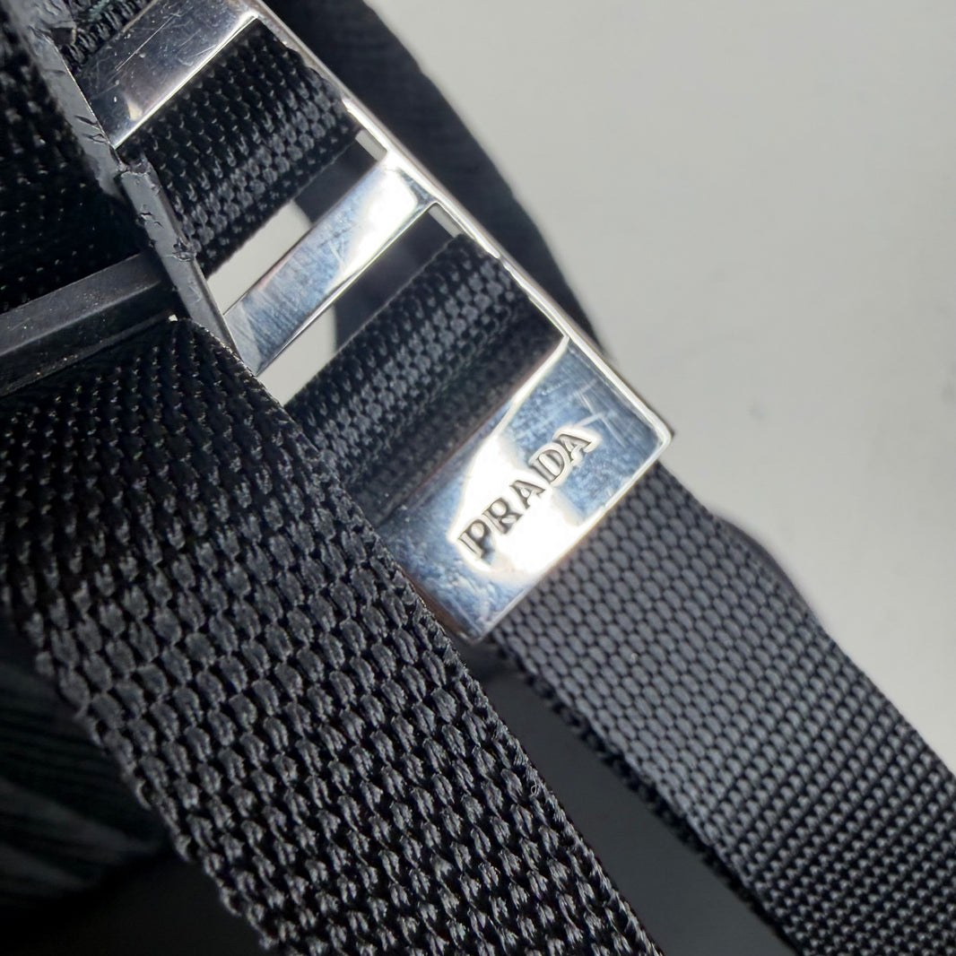 Prada Nylon Two-Tone Backpack