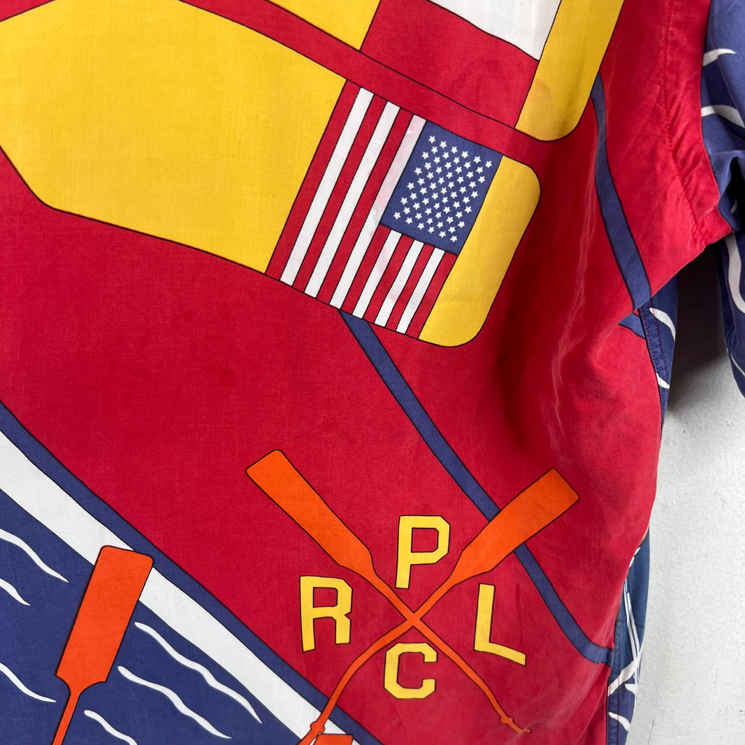 Polo Ralph Lauren 1992 Vintage Paddles Button Up Shirt