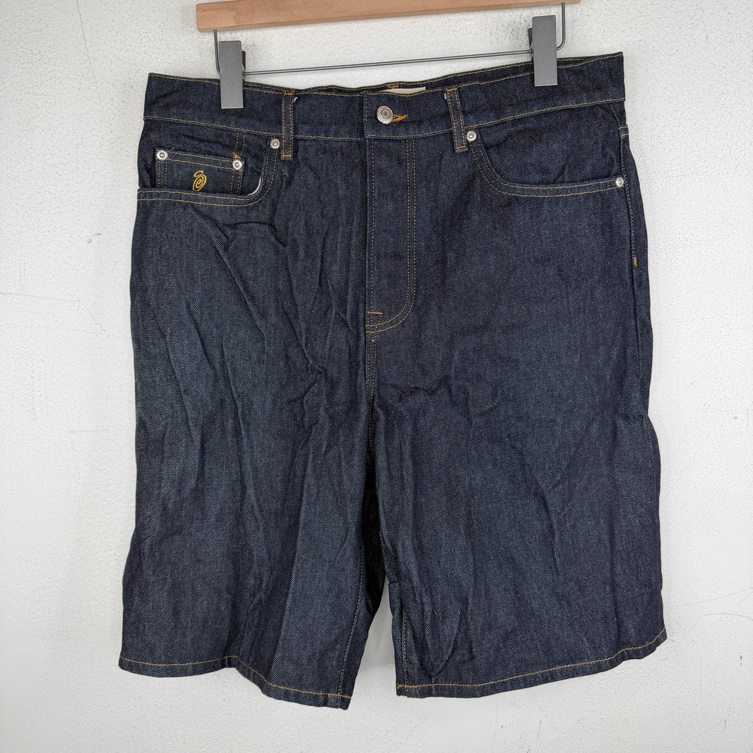 Stussy Dark Blue Big Ol' Denim Shorts