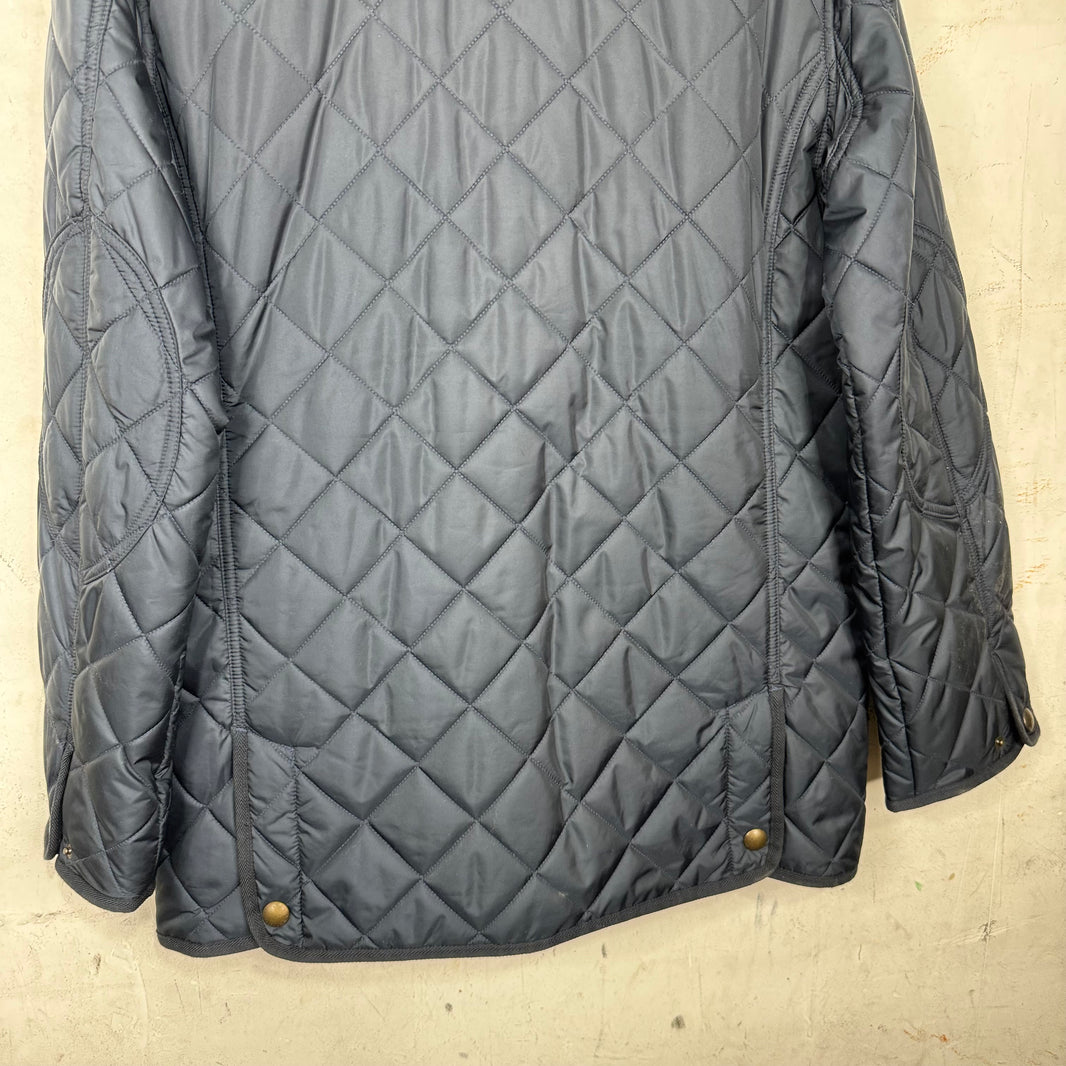 Ralph Lauren Navy Quilted Hunting Jacket