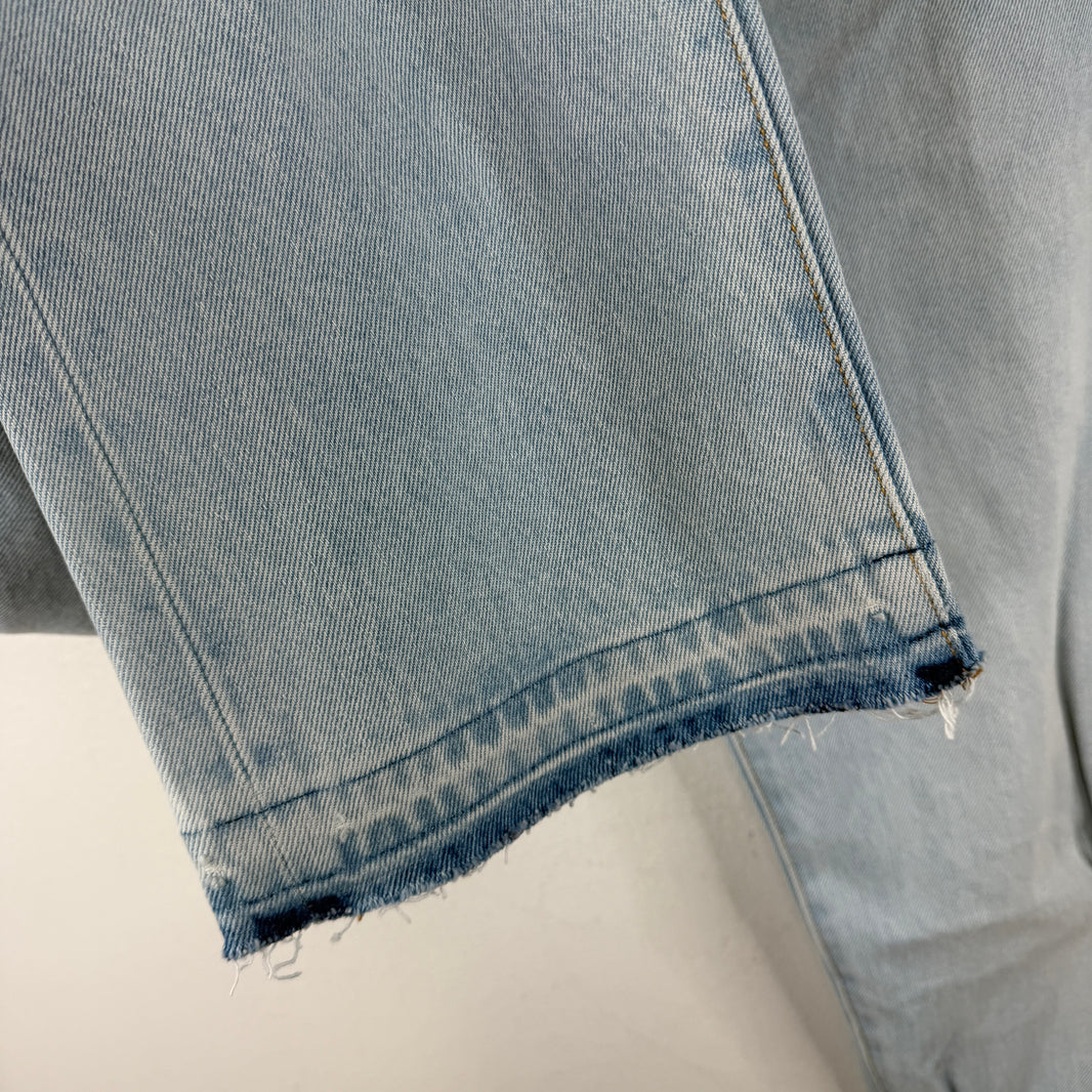 424 Cinched Knee Slim Straight Jeans