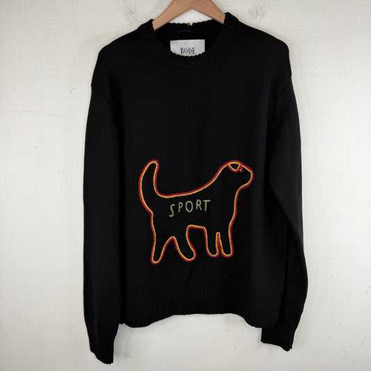 Bode Dog Knit Sweater