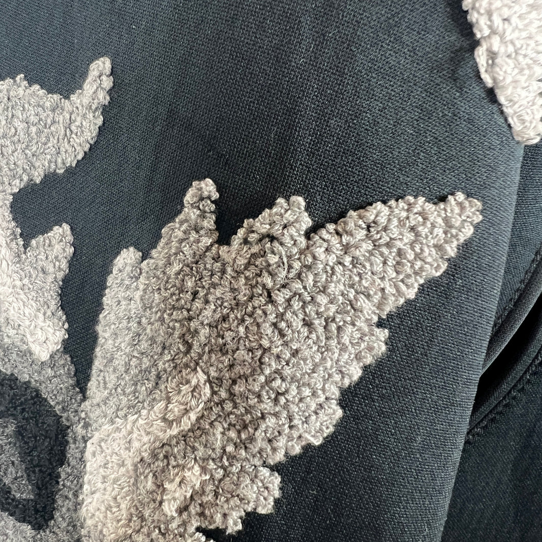 Phillip Lim Neoprene Floral Bomber Jacket