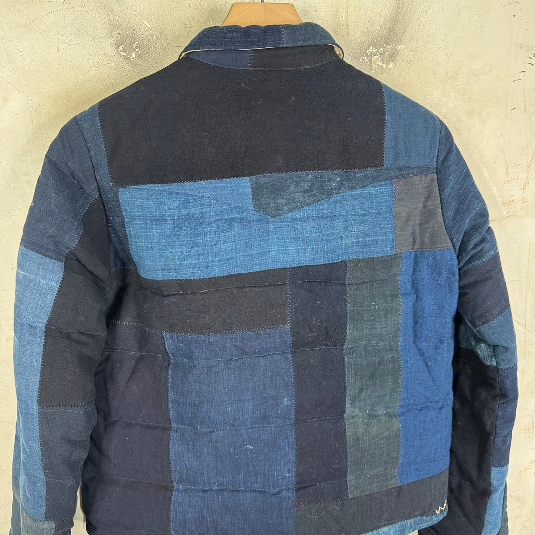 Visvim Women's Kerchief Indigo Down Overshirt