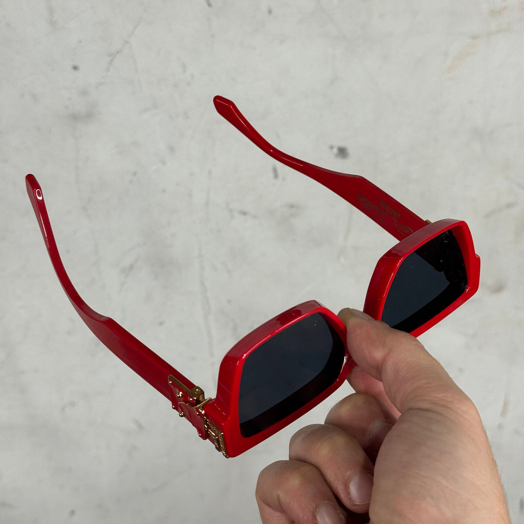 Louis Vuitton Red Millionaire Sunglasses