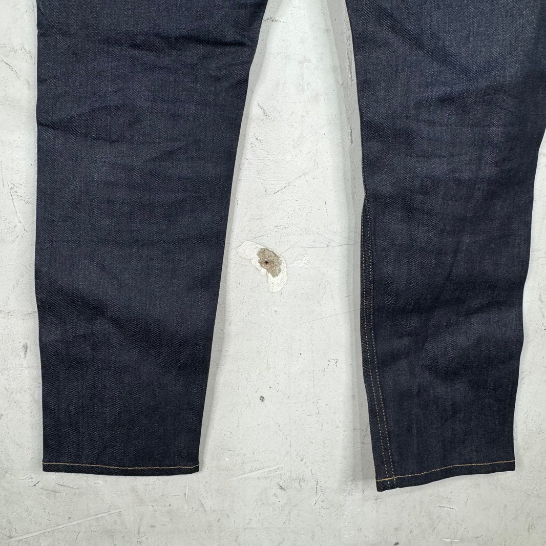 Gucci Tiger Patch Raw Denim Jeans