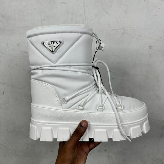 Prada White Ski Boots