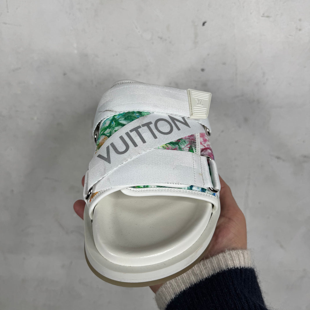 Louis Vuitton Watercolor Honululu Mules