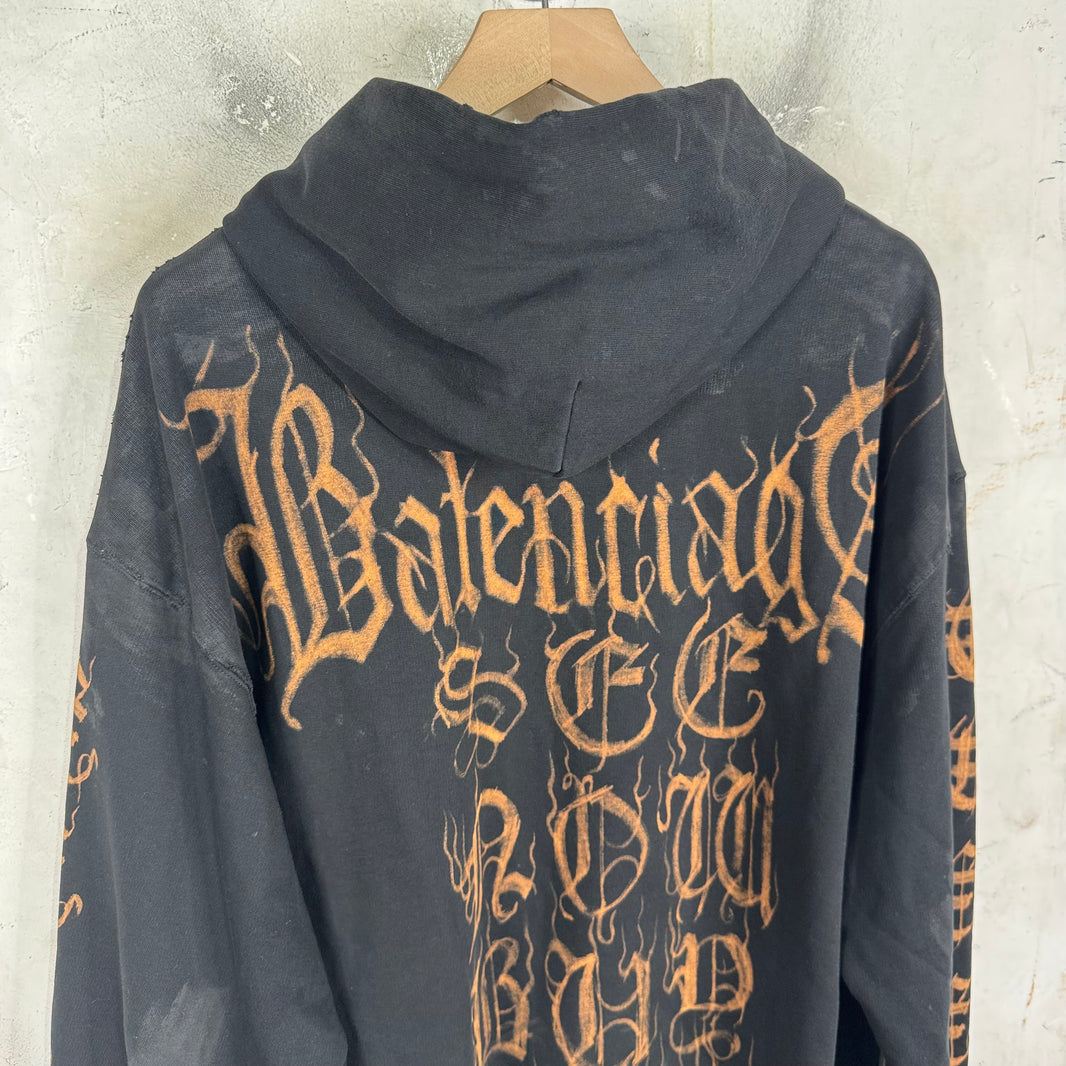Balenciaga Heavy Metal 3B Zip Hoodie