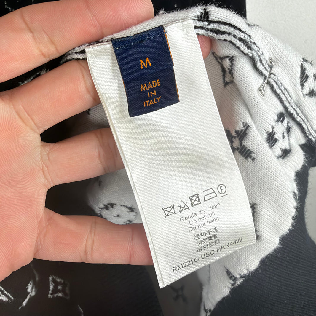 Louis Vuitton Gradient Knit Monogram Sweater