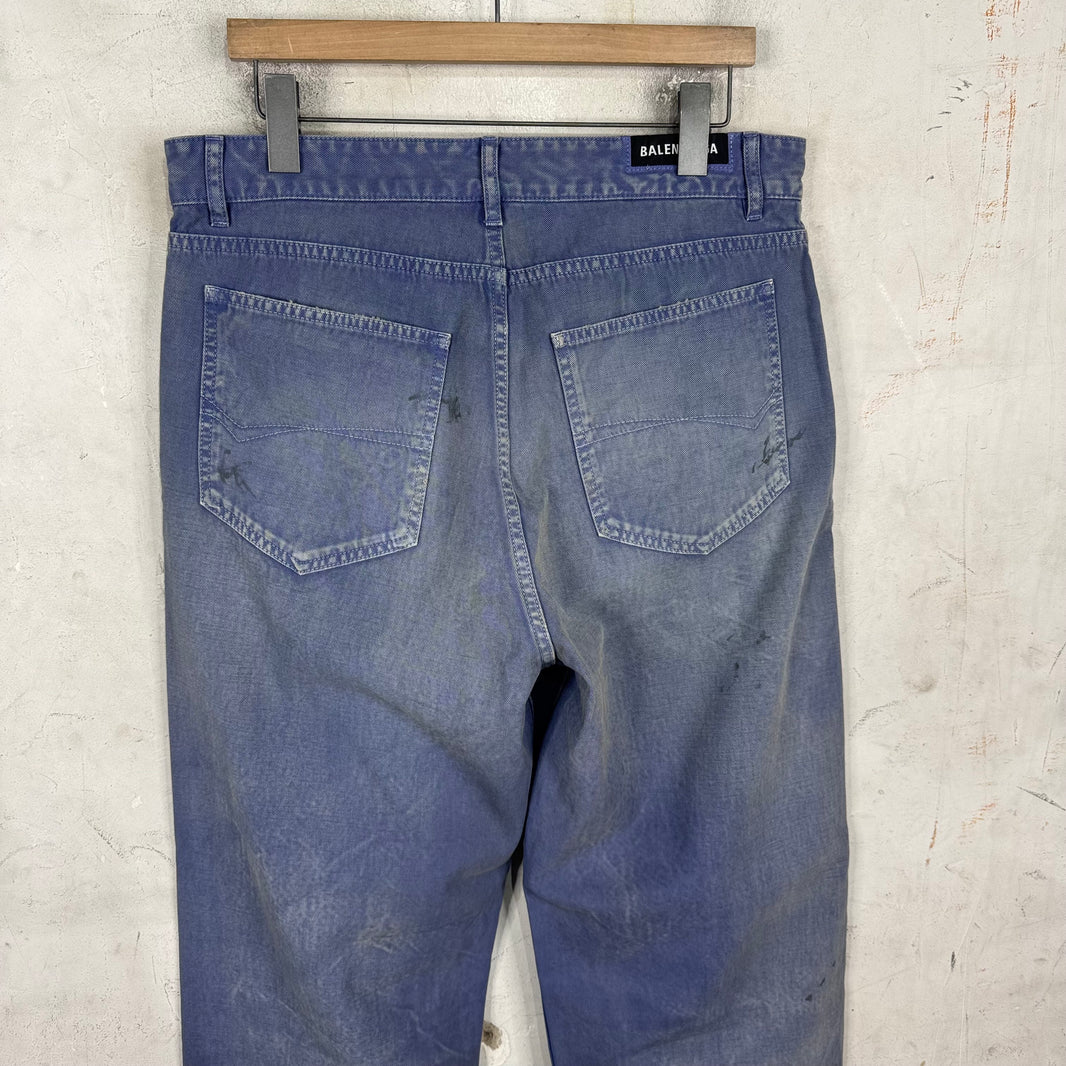 Balenciaga Japanese French Workwear Jeans