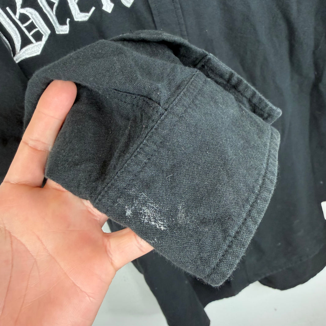 Been Trill Embroidered Button-Up Shirt