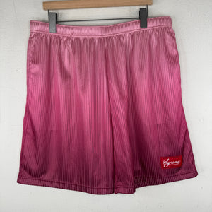Supreme Striped Pink Gradient Gym Shorts