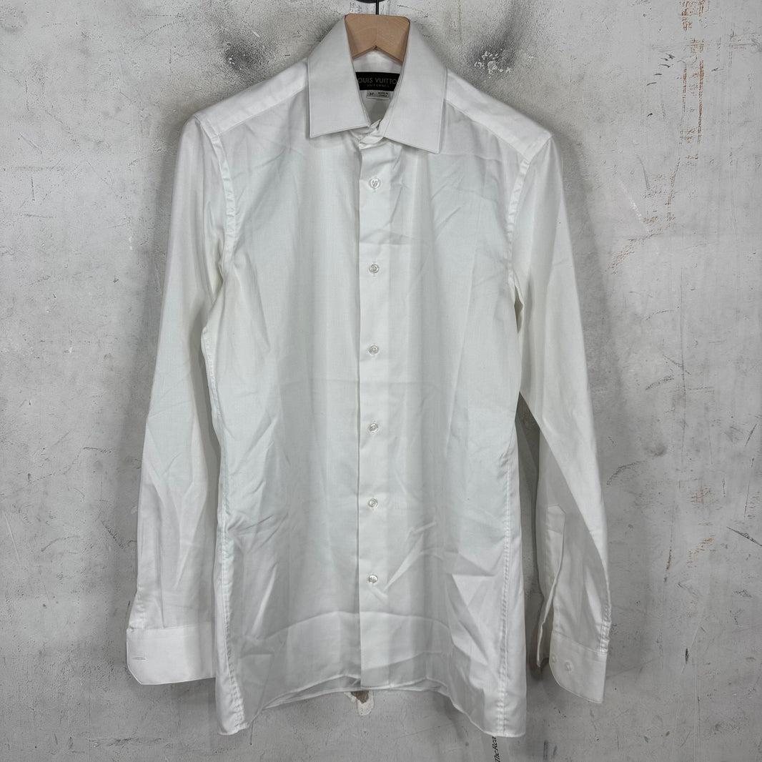 Louis Vuitton White L/S Uniforme Shirt