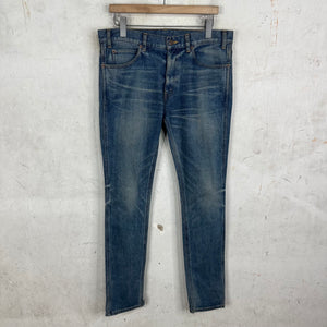 Celine Faded Blue Skinny Jeans