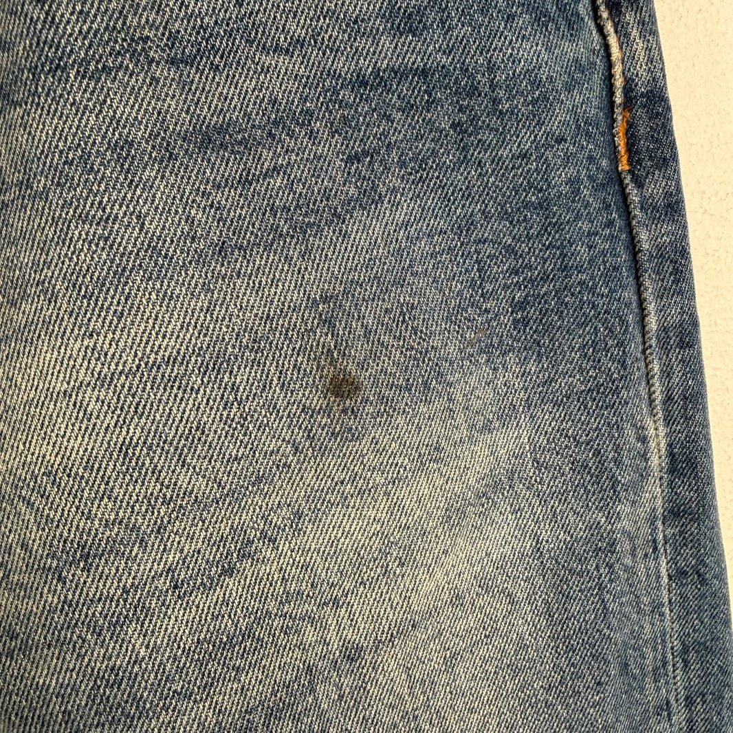 Balenciaga Straight Leg Blue Wash Jeans