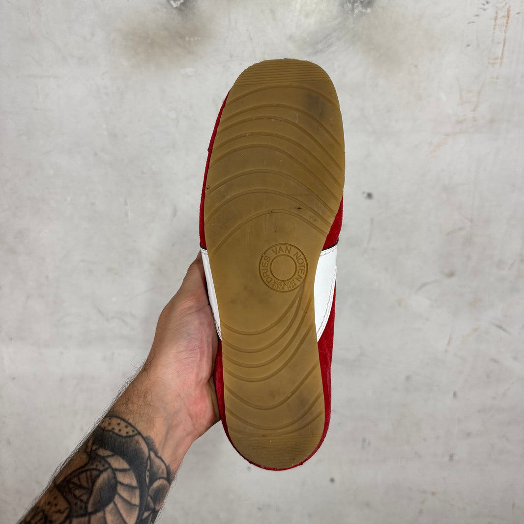 Dries Van Noten Red Driver Sneakers
