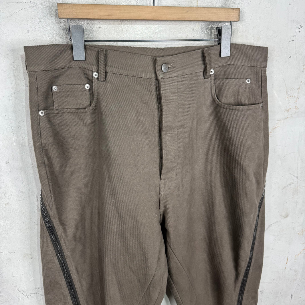 Rick Owens Luxor Dust Bolan Banana Pants