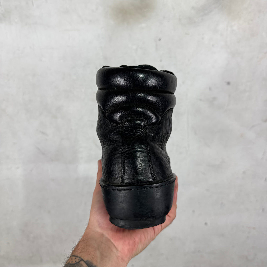 Guidi Black Leather Hiking Boots