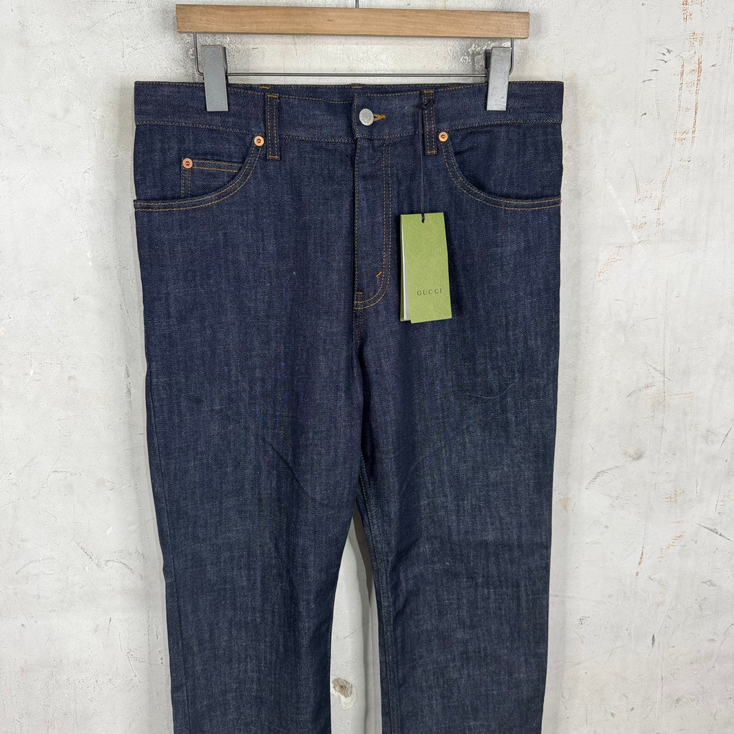 Gucci BNWT Plain Raw Denim Jeans