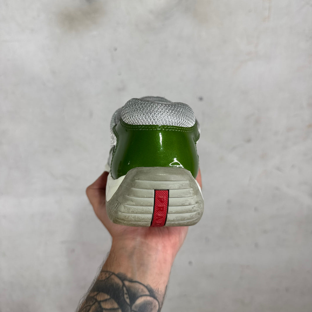 Prada Green Patent Americas Cup