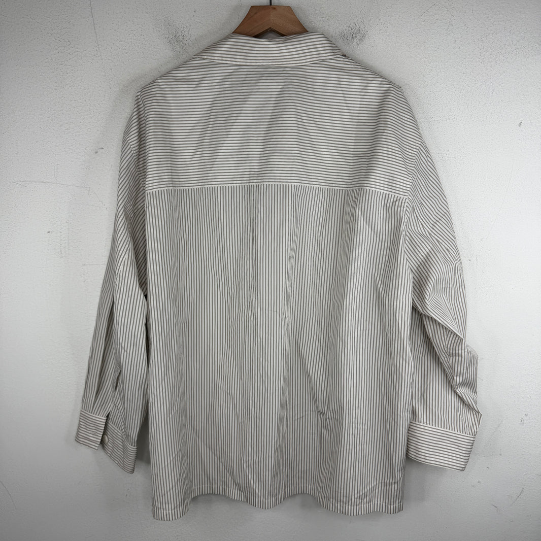 Lemaire Striped Button Up LS Shirt