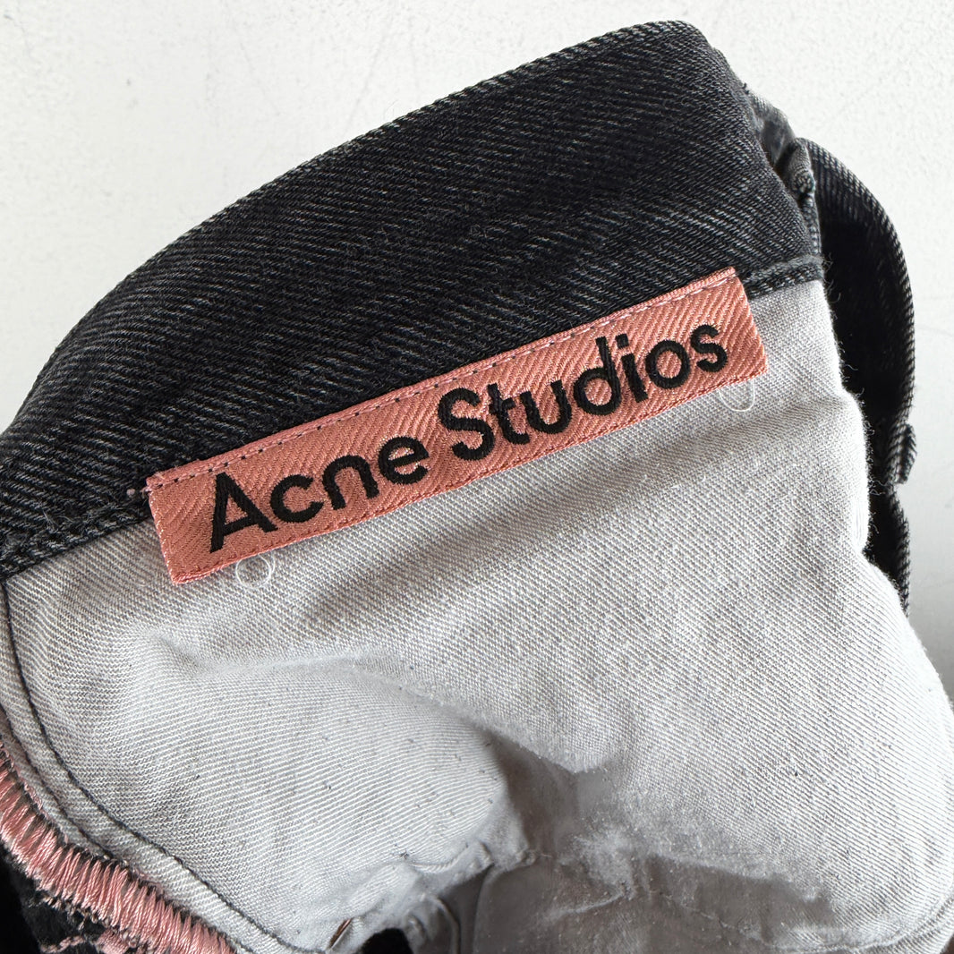 Acne Studios Black Baggy Jeans