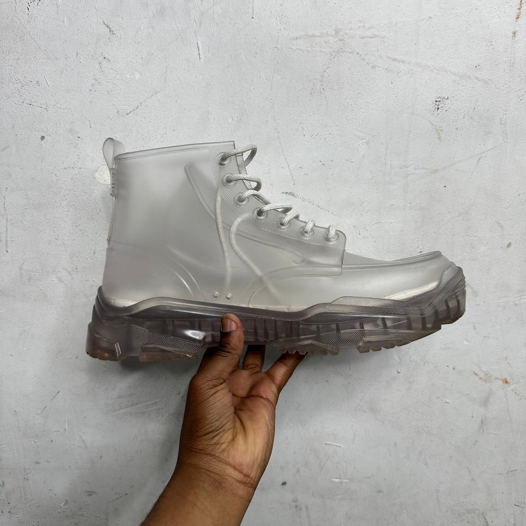 Dior Clear Rain Boots