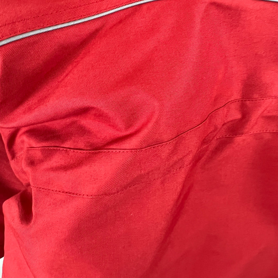 Balenciaga Red Swing Parka Jacket