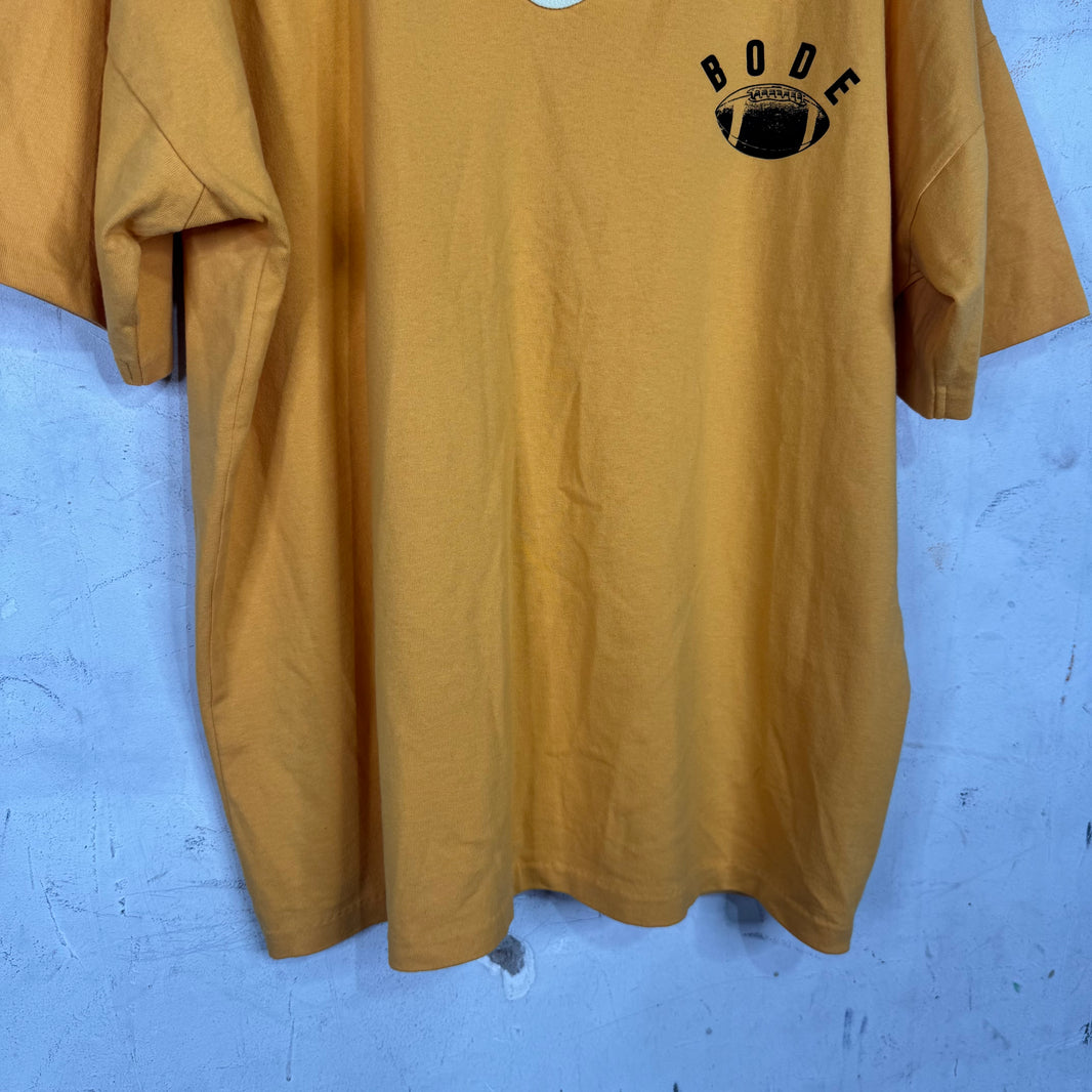 Bode Football Collared Shirt