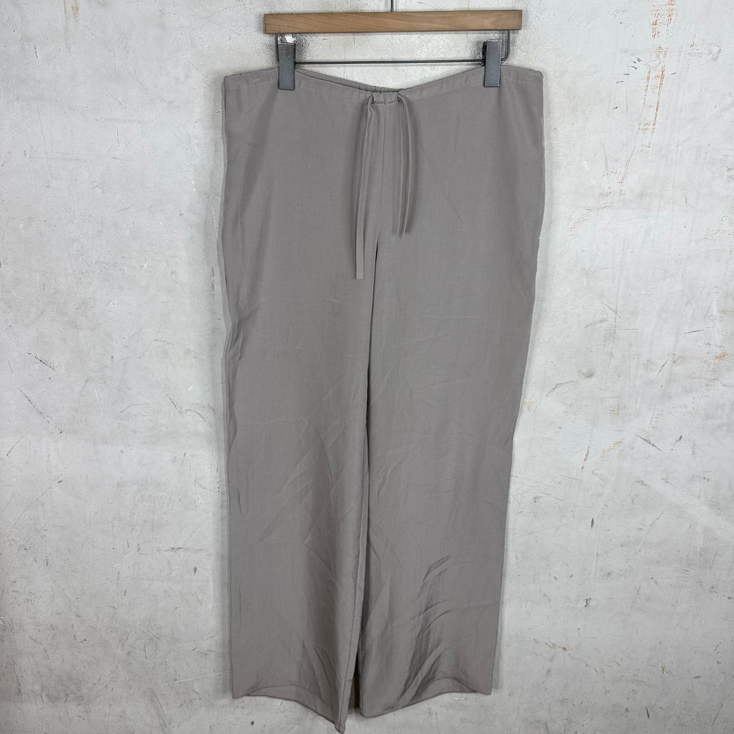 The Row Silk Loose Lounge Pants