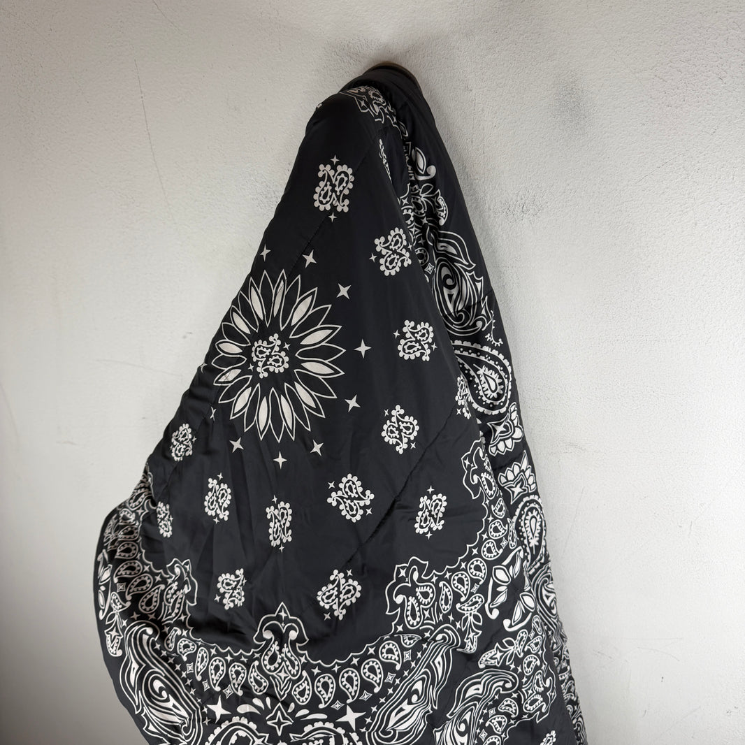 Supreme TNF Black Paisley Sleeping Bag