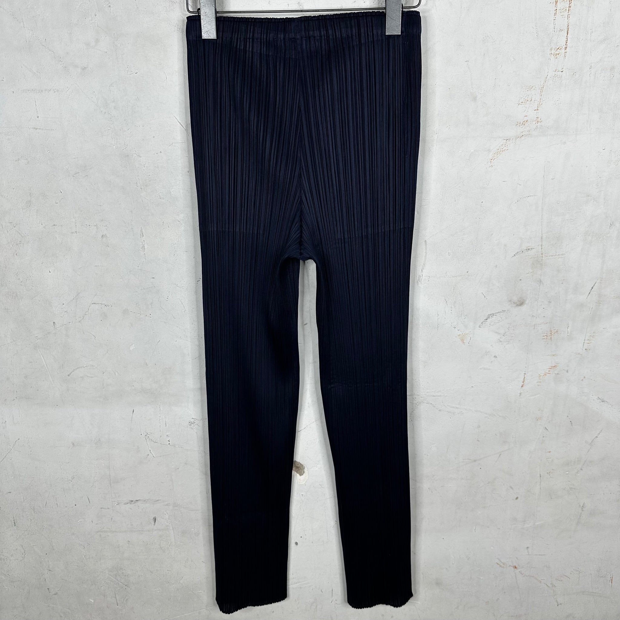 Issey Miyake Pleats Please Straight Trousers