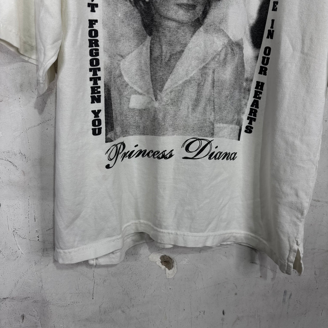Vintage Princess Diana Died Memorial T-Shirt