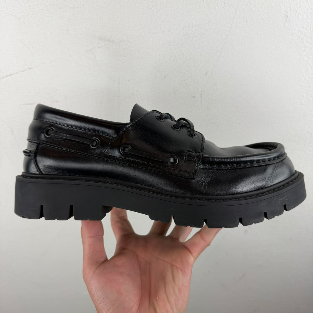 Bottega Veneta Haddock Boat Shoes