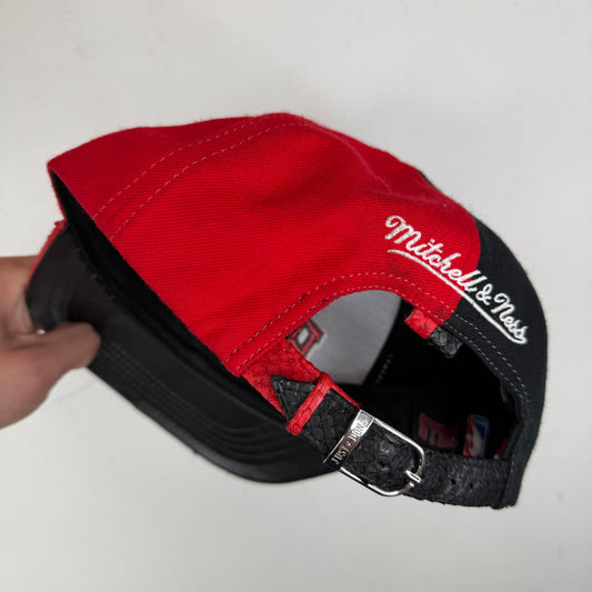 Just Don Chicago Bulls Split Snapback Hat